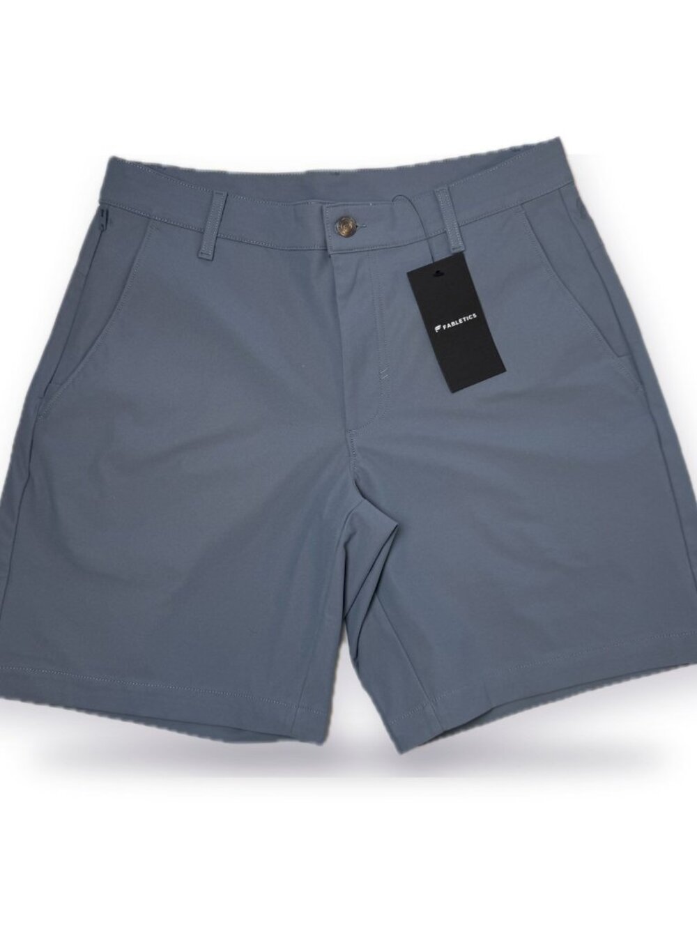 Fabletics Men's Blue-Grey Shorts Size 31 New With Tags